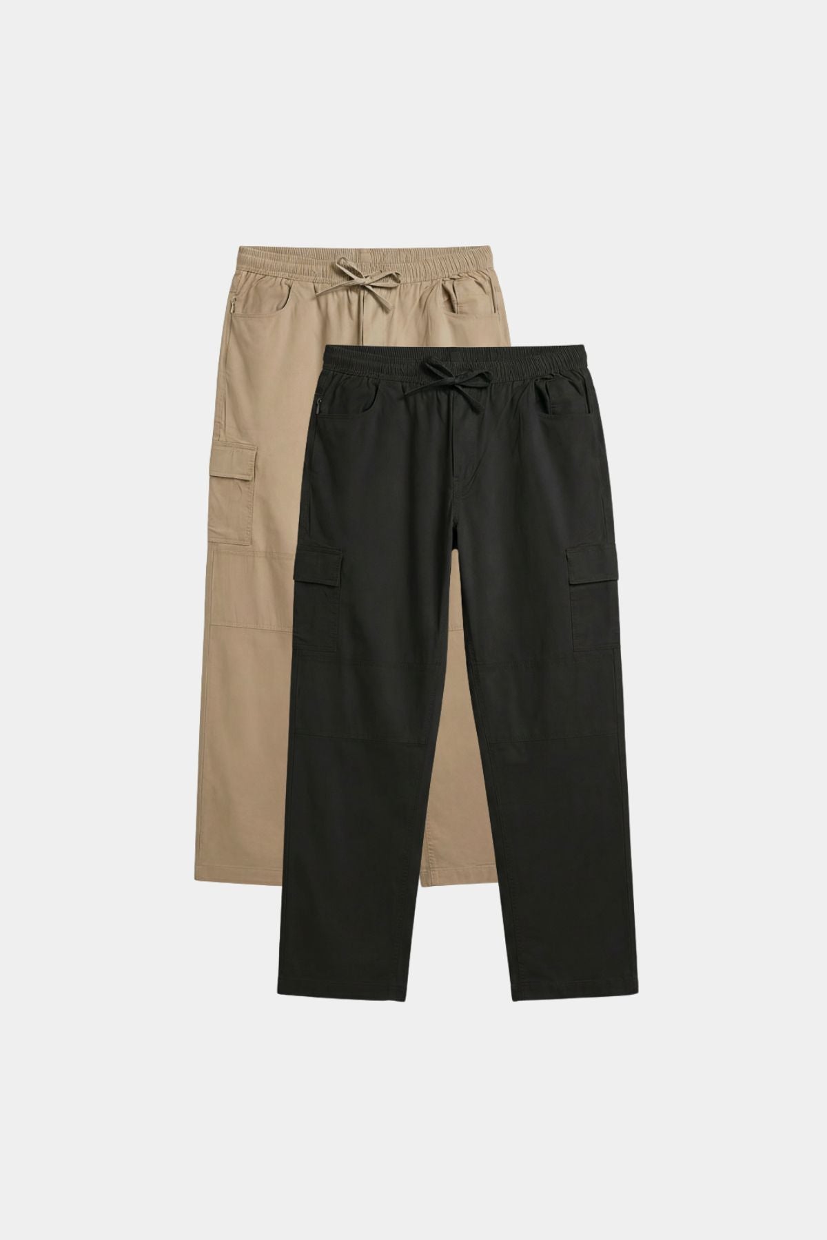 Air Cargo — Pack of 2 Pants for men in 98% premium cotton, 2% elastane
