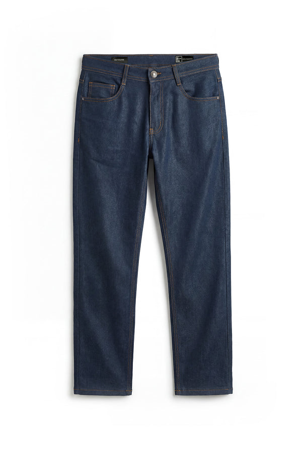 Prussian Blue Air Denim for men in blend of premium cotton & superfine polyester