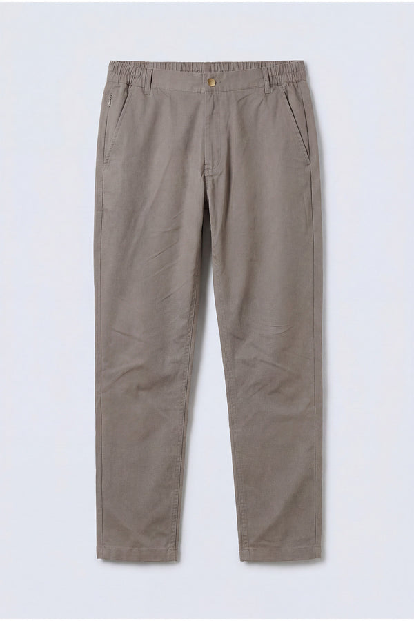 Air Grey Pant Trouser for men in 98% premium cotton, 2% elastane