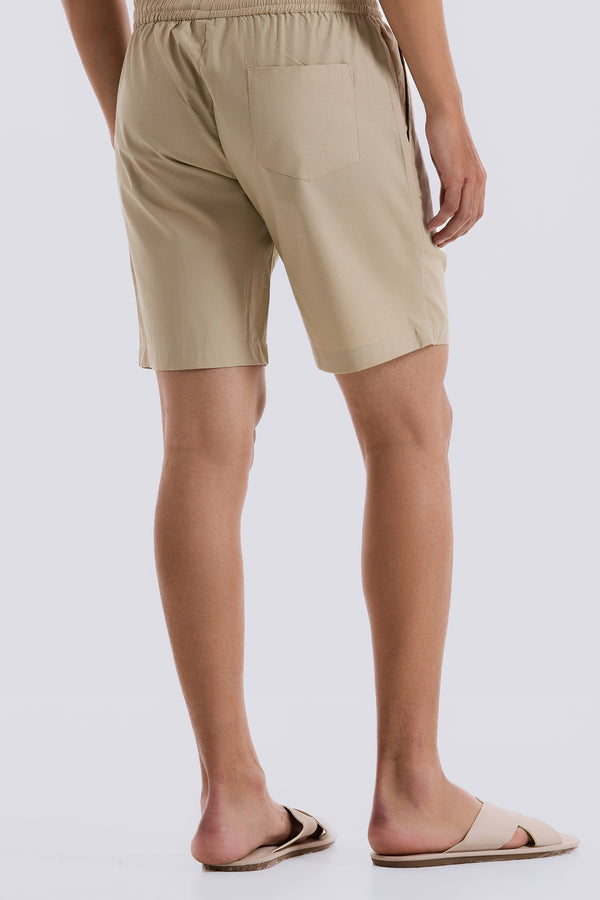Air Beige Shorts for men — regular fit
