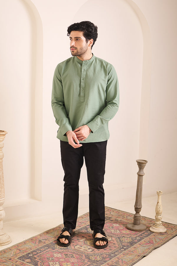 Cedar Mountain Kurta for men — regular fit with relaxed chest and arms