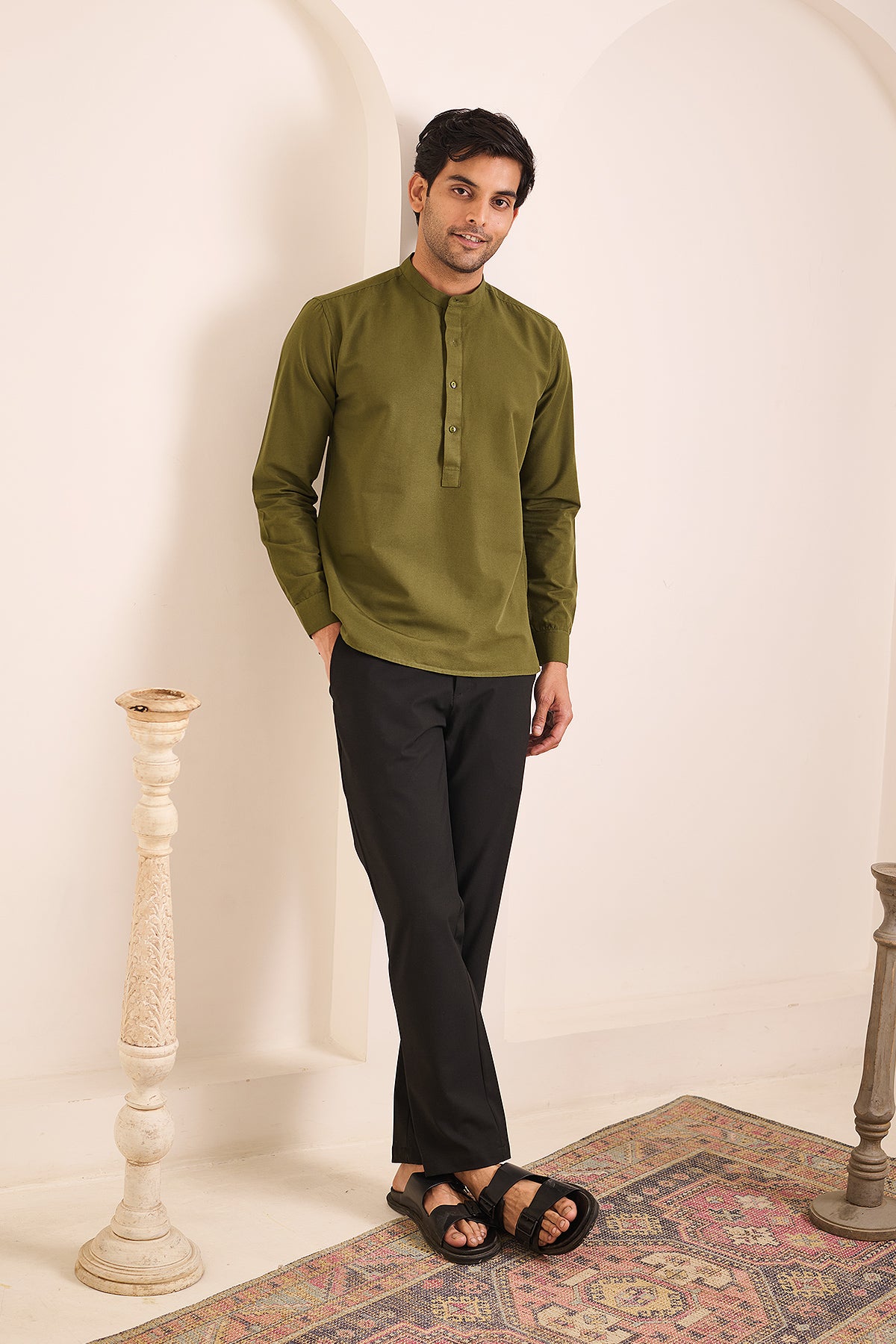 Palm Green Kurta