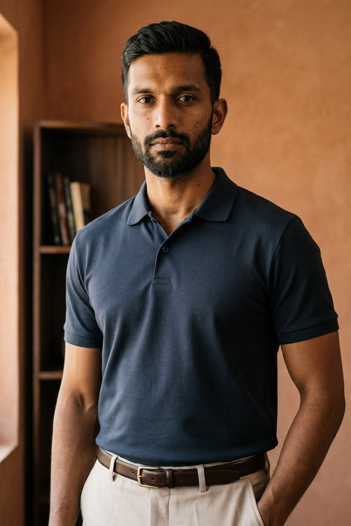 Cosmic Navy Nxt Gen Polo T-Shirt for Men - Beyours