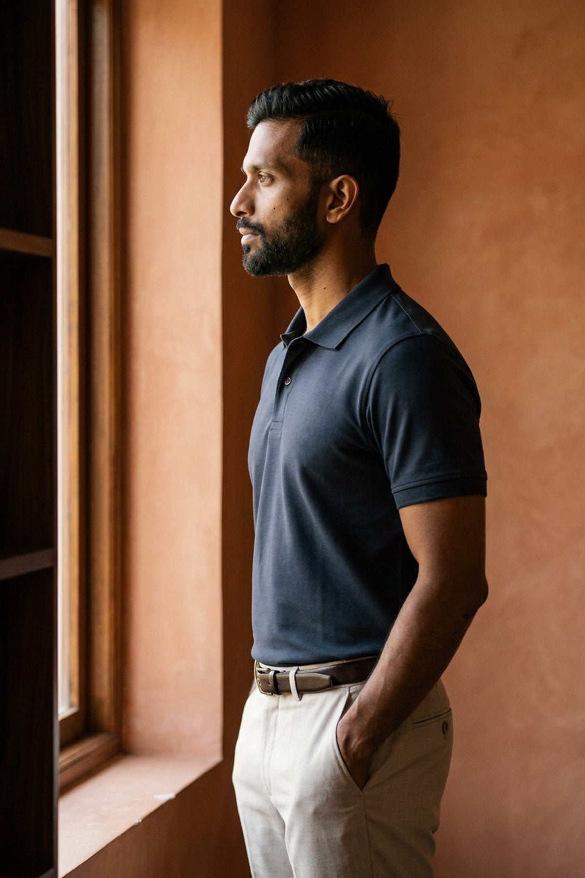Cosmic Navy Nxt Gen Polo T-Shirt for Men - Beyours