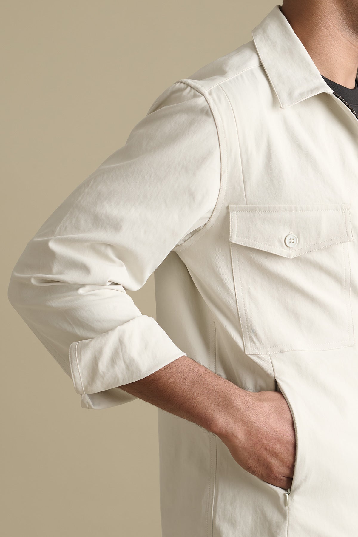 Bisque Utility Overshirt