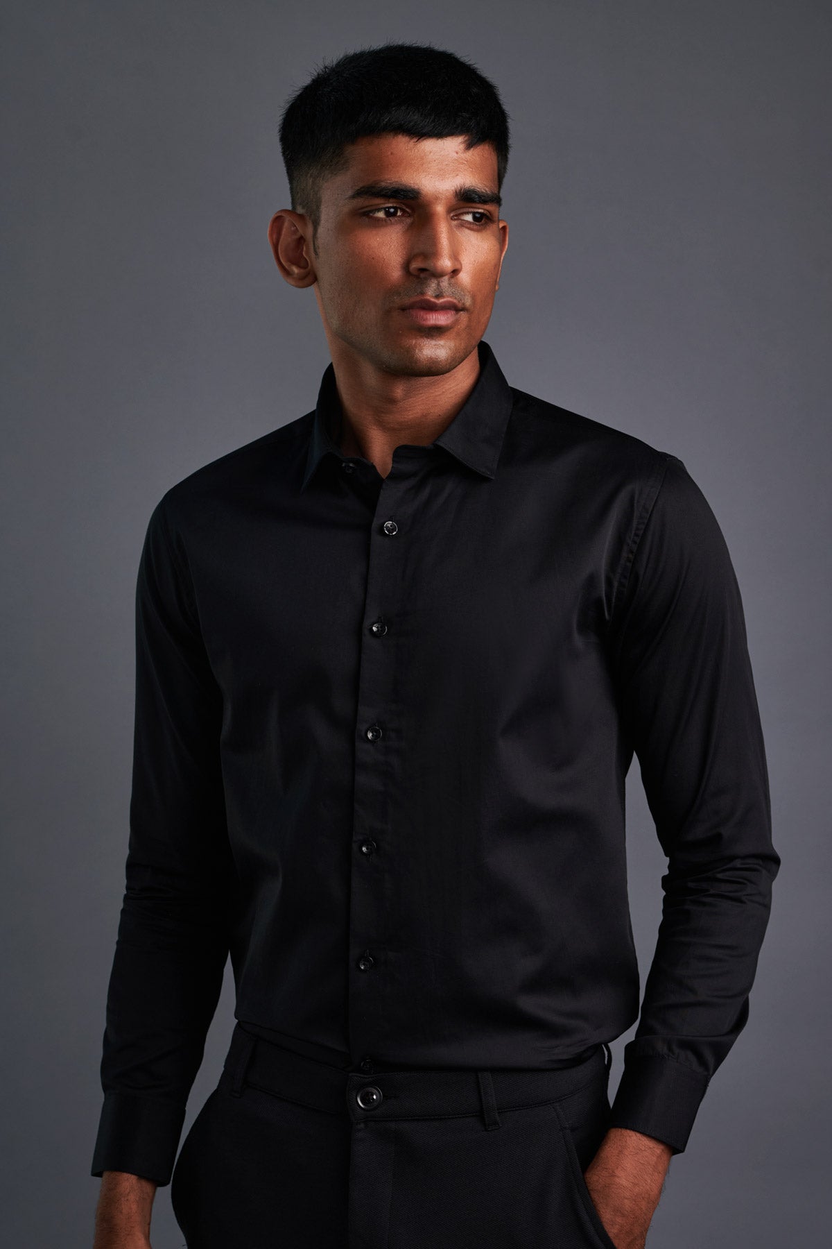 Buy Black Classic Shirt For Men's Online