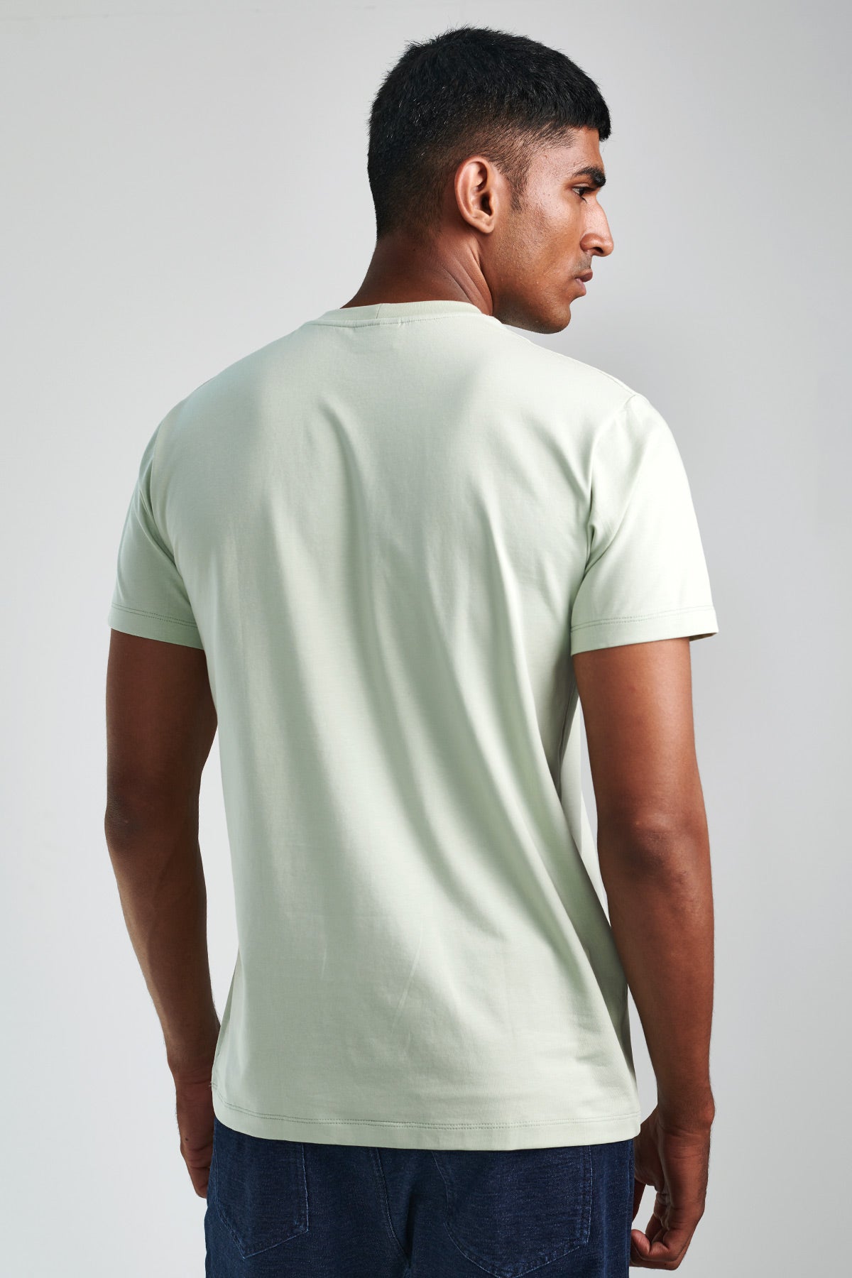 Misty Green Regular Core Tee Beyours Essentials Private Limited