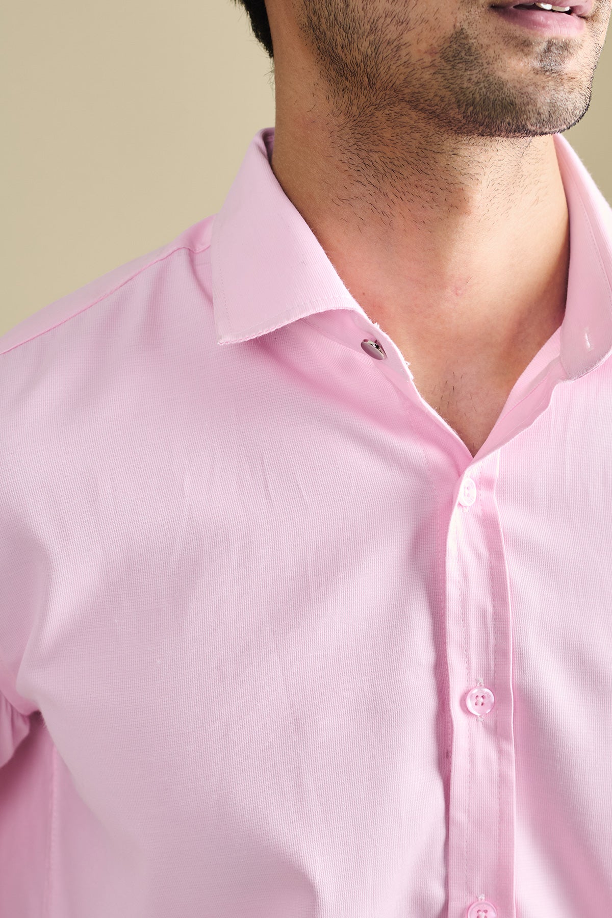Orchid Pink Texture Shirt