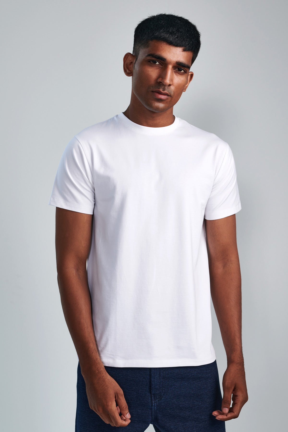 White Regular Core Tee Beyours Essentials Private Limited
