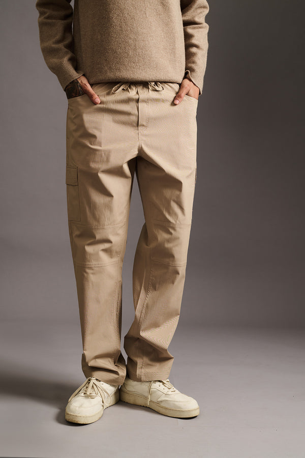 Sandstone Air Cargo Pants for men in 98% premium cotton, 2% elastane