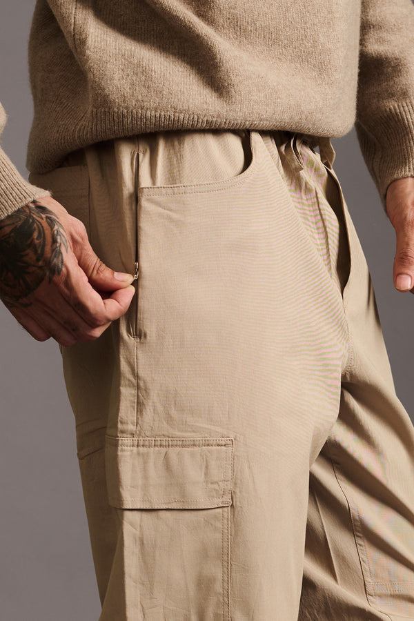 Sandstone Air Cargo Pants for men — regular fit