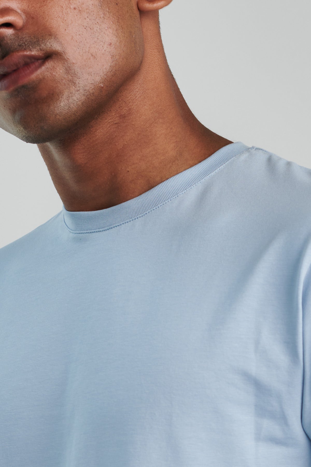 Sky Blue Regular Core Tee Beyours Essentials Private Limited