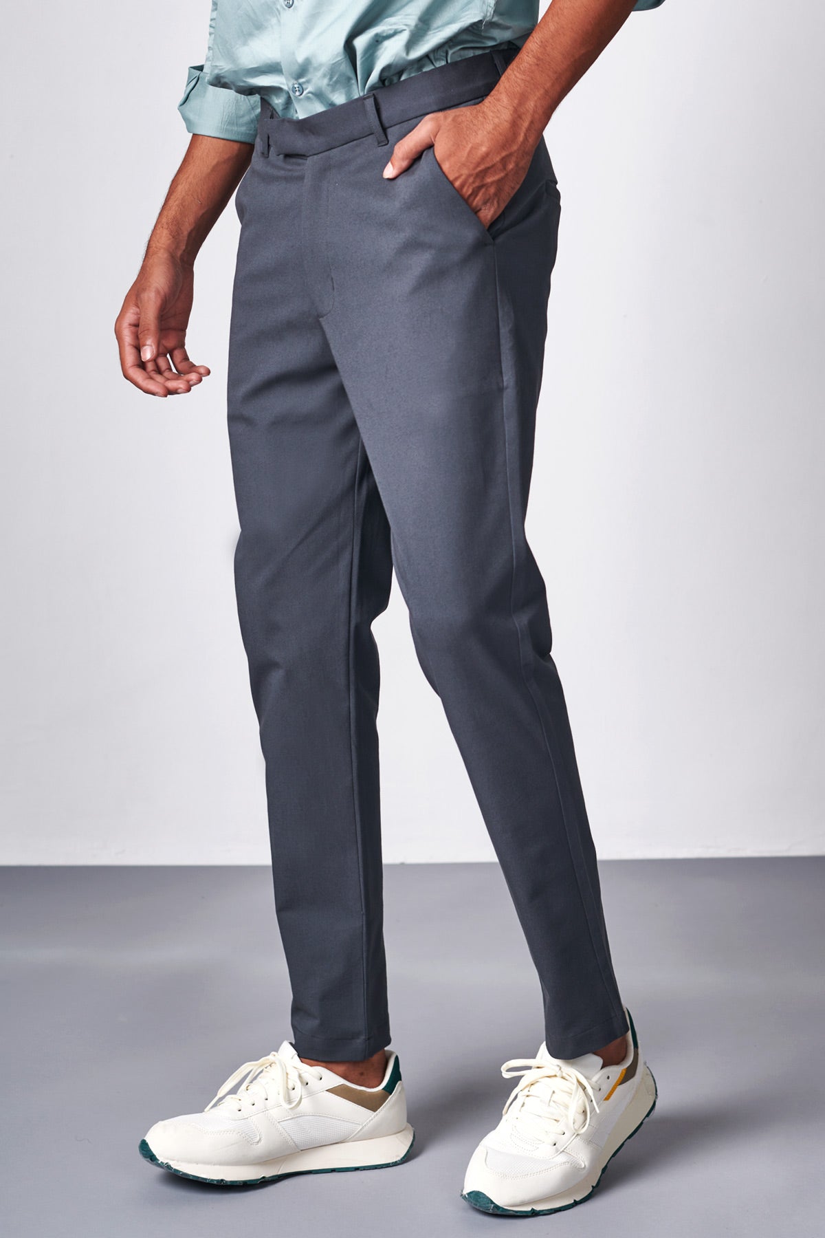 The 24 Marble Grey Trouser