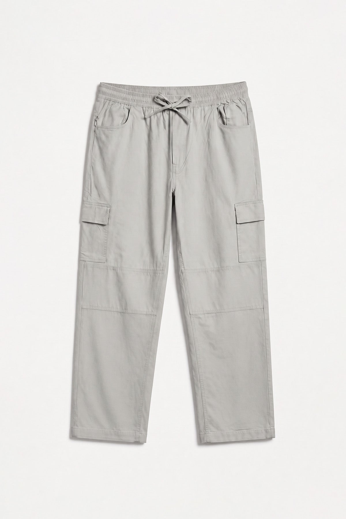 Sage Straight Fit Air Cargo Pants for men in 98% premium cotton, 2% elastane
