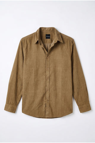 Brown Corduroy Shirt