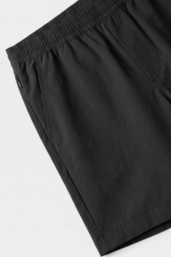 Black Air Shorts for men in 100% Premium cotton