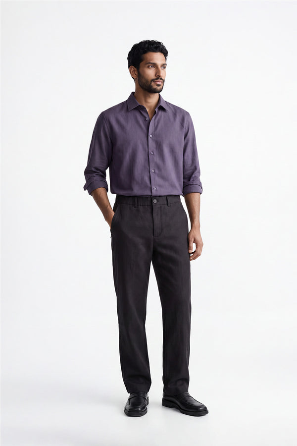 Black Air Pant for men — straight fit