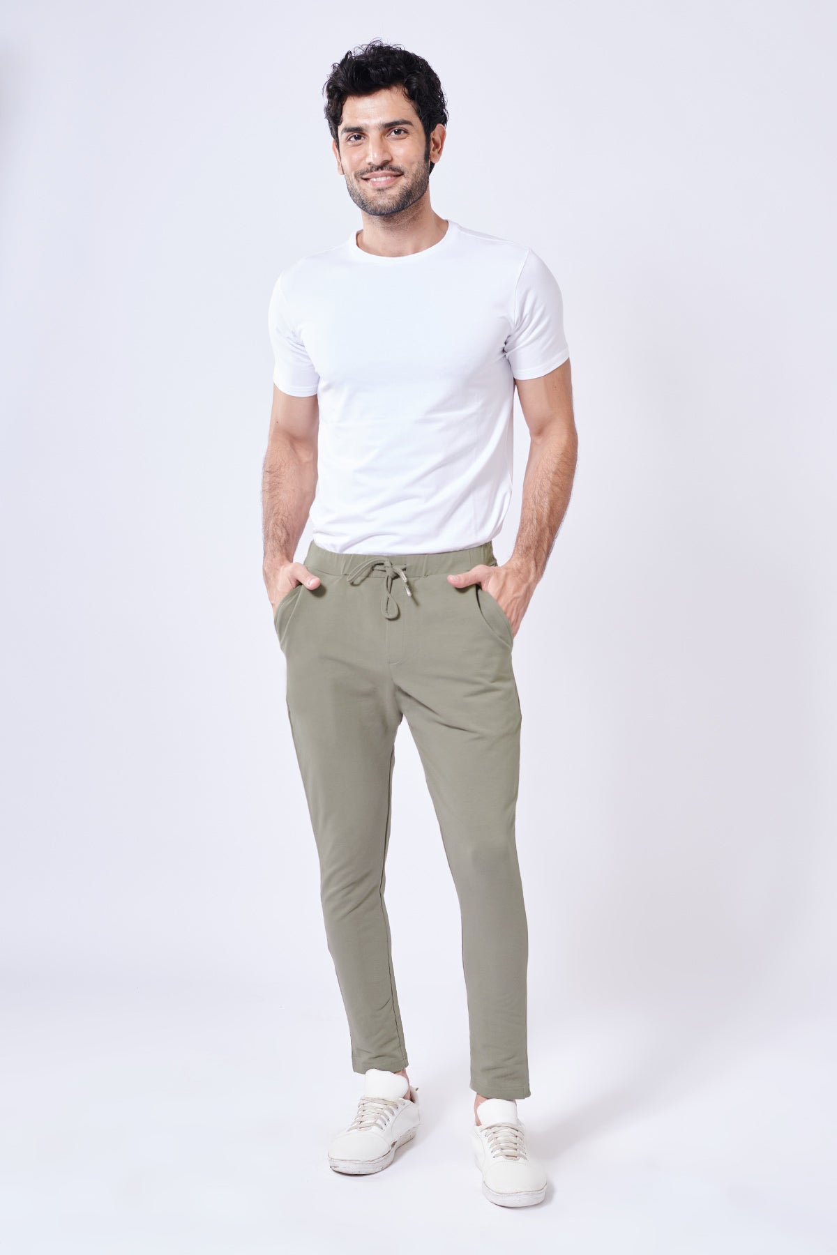 Easy Dusky Green Sweatpant Beyours Essentials Private Limited
