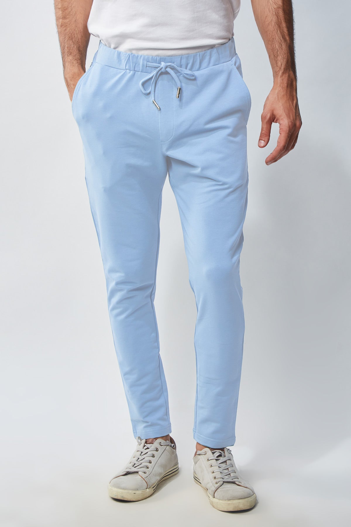 Easy Powder Blue Sweatpant Beyours Essentials Private Limited