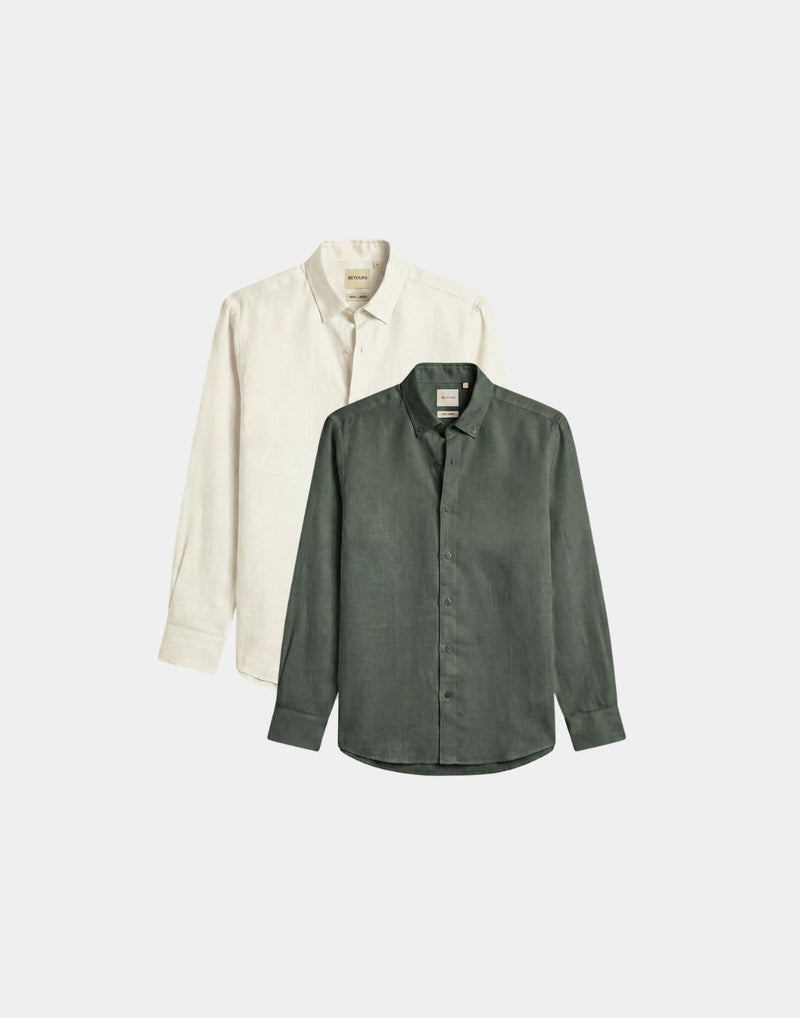 Linen Shirt — Pack of 2