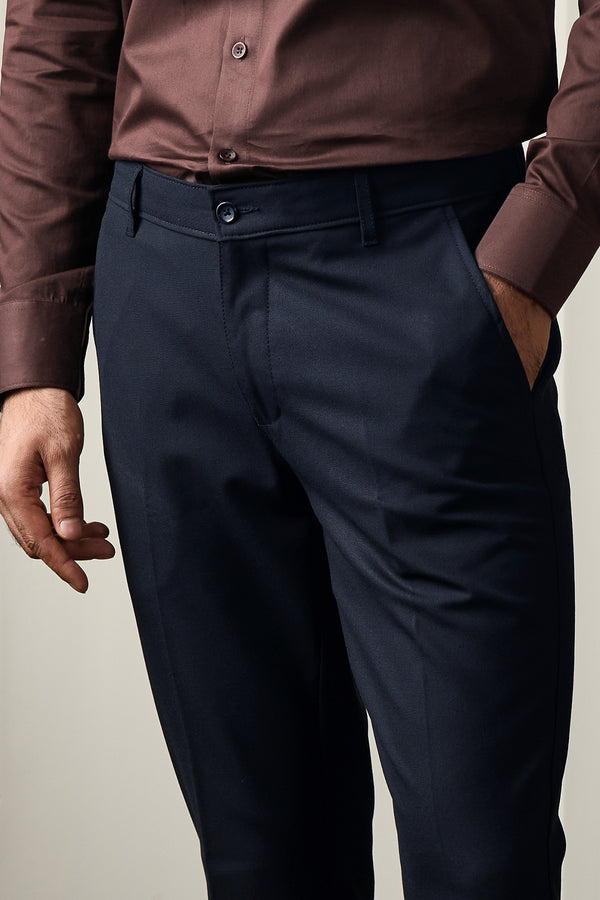 Navy Classic Pant for men — stain straight