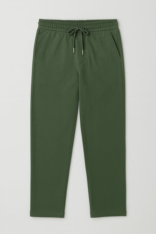 Pea Green Pajama for men in 95% premium cotton, 5% elastane
