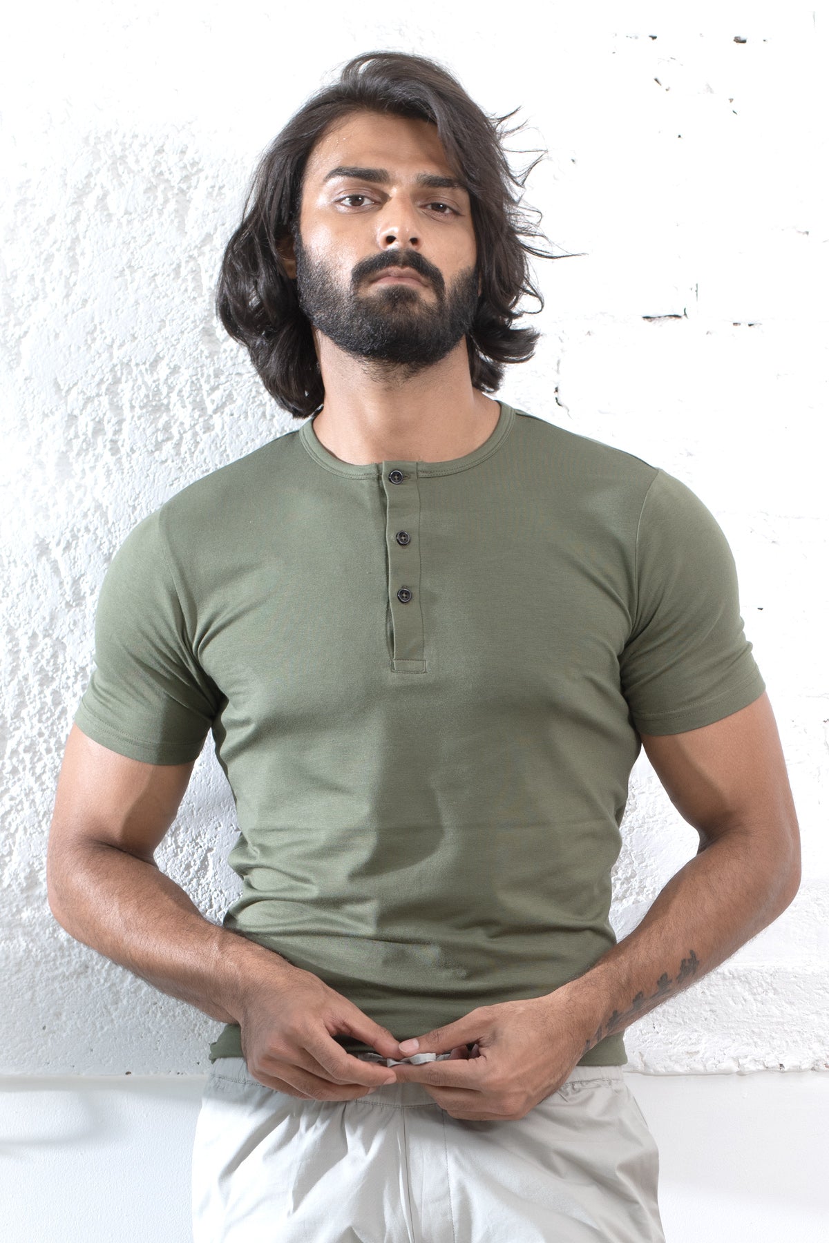 The Spanish Green Henley Beyours