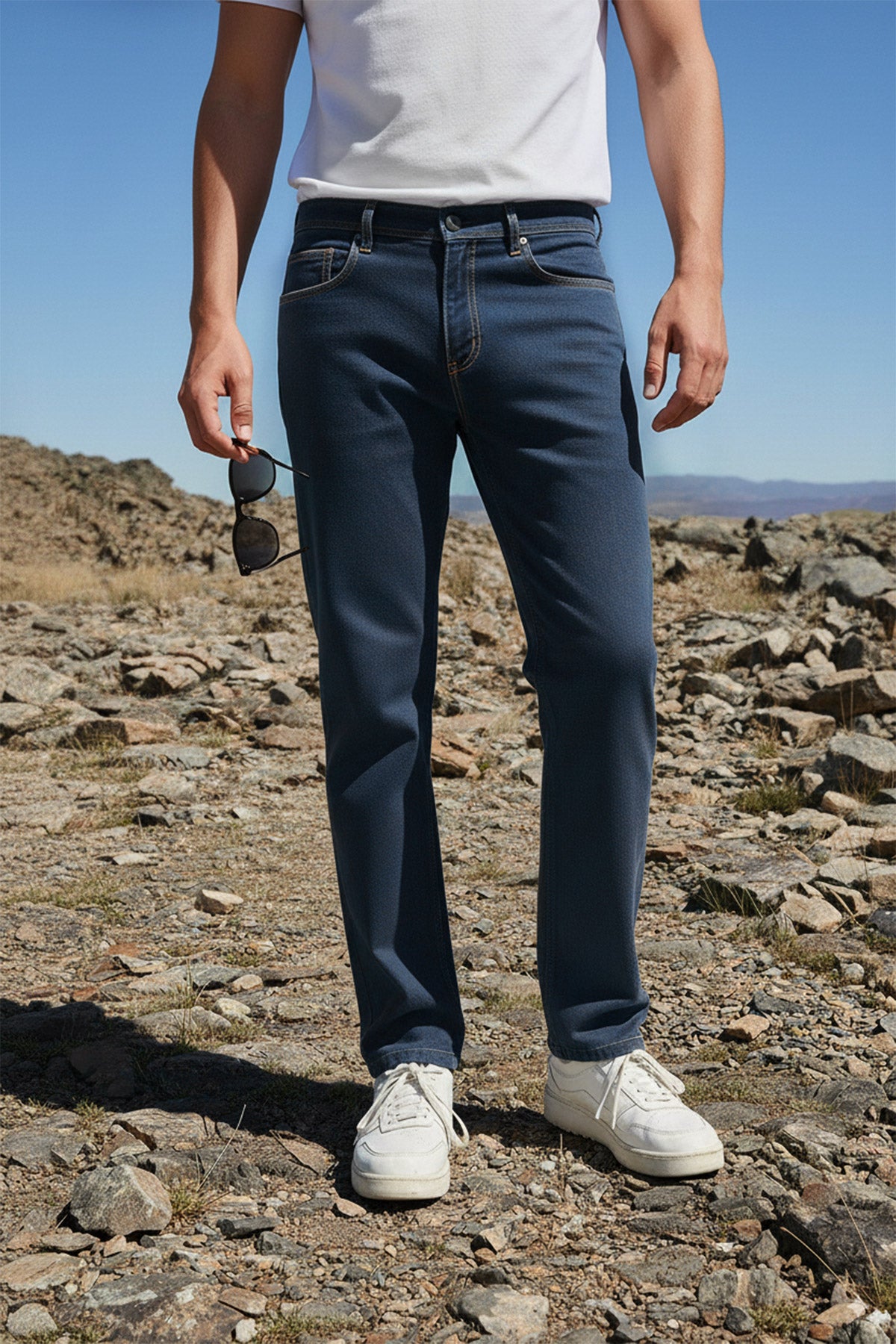 Prussian Blue Air Denim