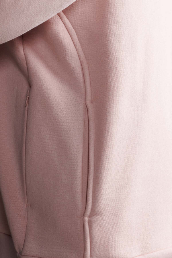 Baby Pink Hoodie for men — breathable and soft
