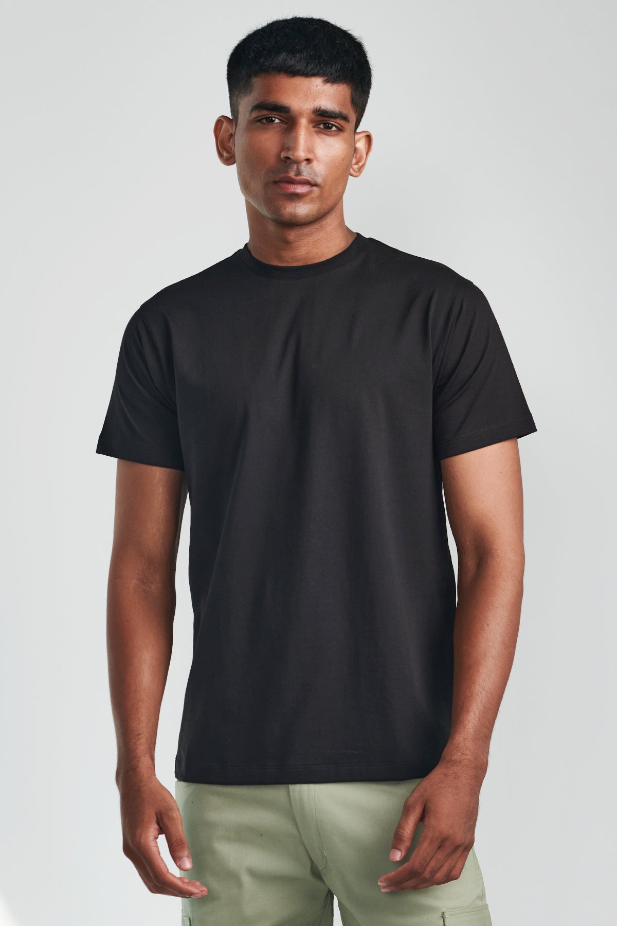 Black Regular Core Tee Beyours Essentials Private Limited