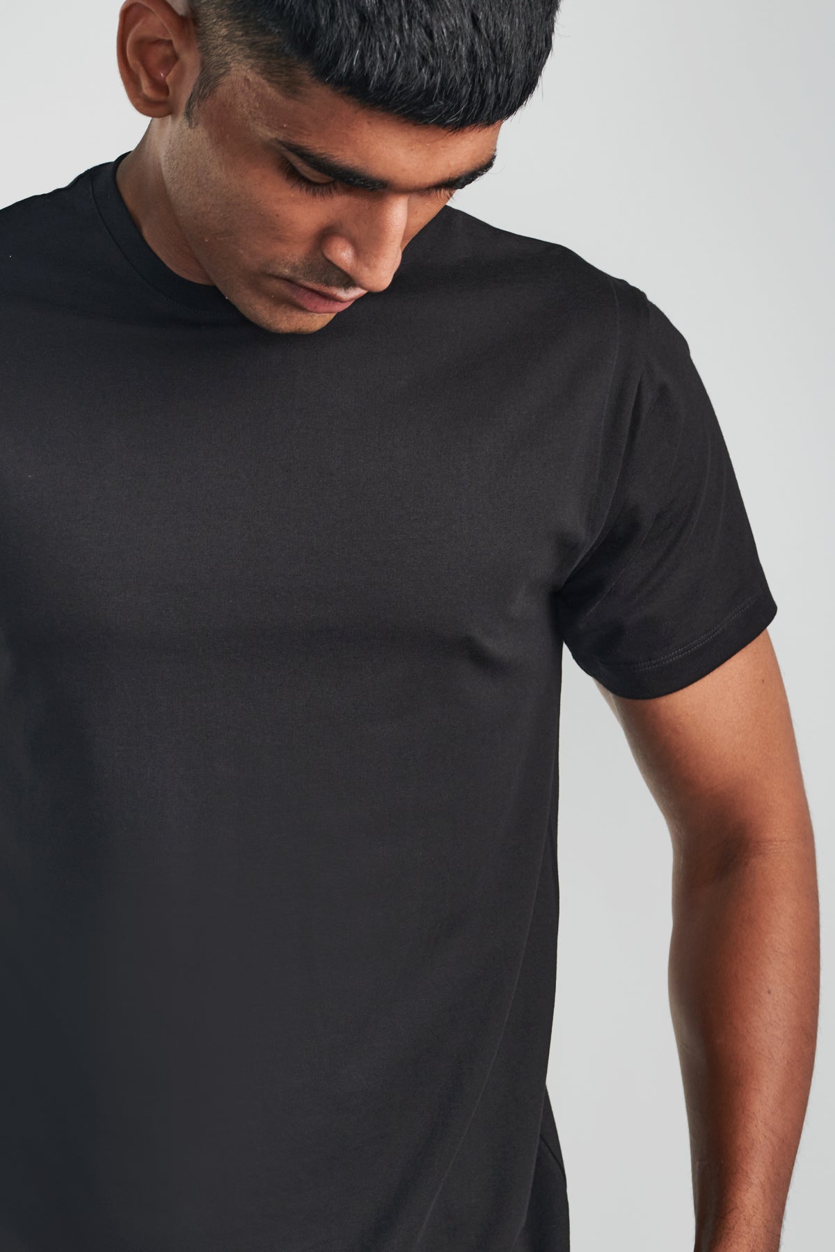 Black Regular Core Tee Beyours Essentials Private Limited