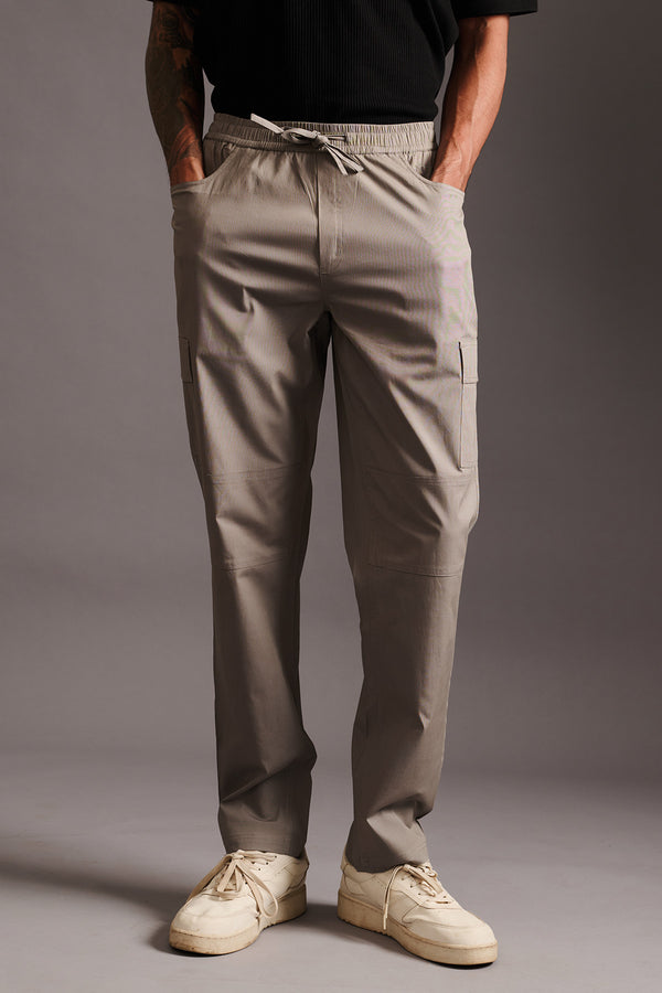 Clay Air Cargo Pants for men in 98% premium cotton, 2% elastane
