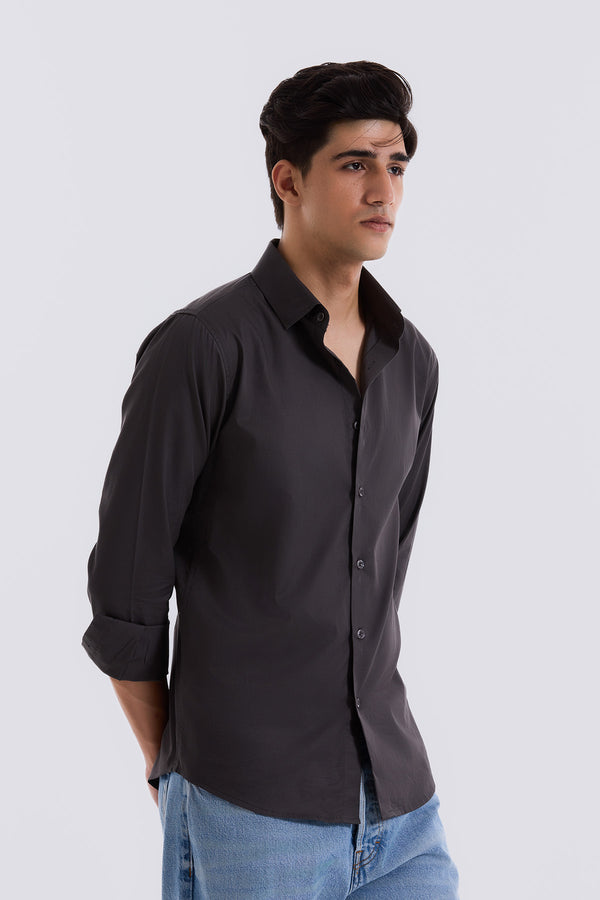Everyday Dusty Charcoal Shirt for men — breathable and lightweight