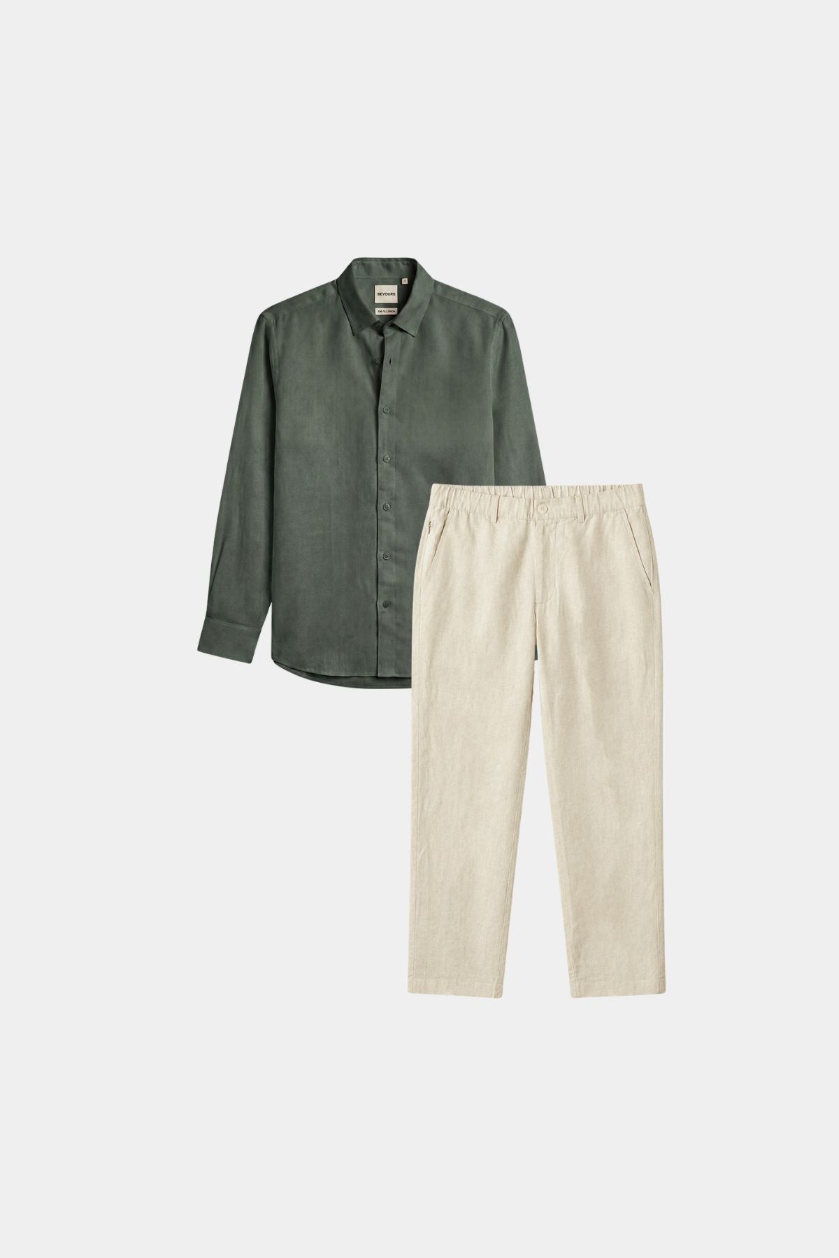Linen Shirt + Pant Combo for men