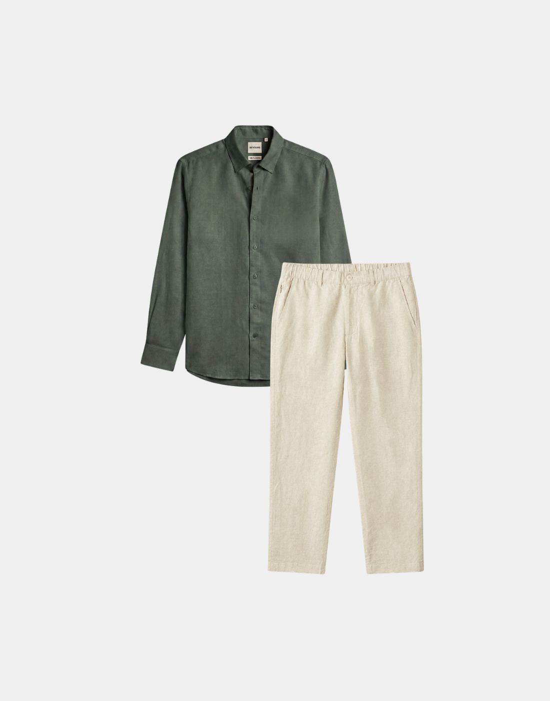 Linen Shirt + Pant Combo