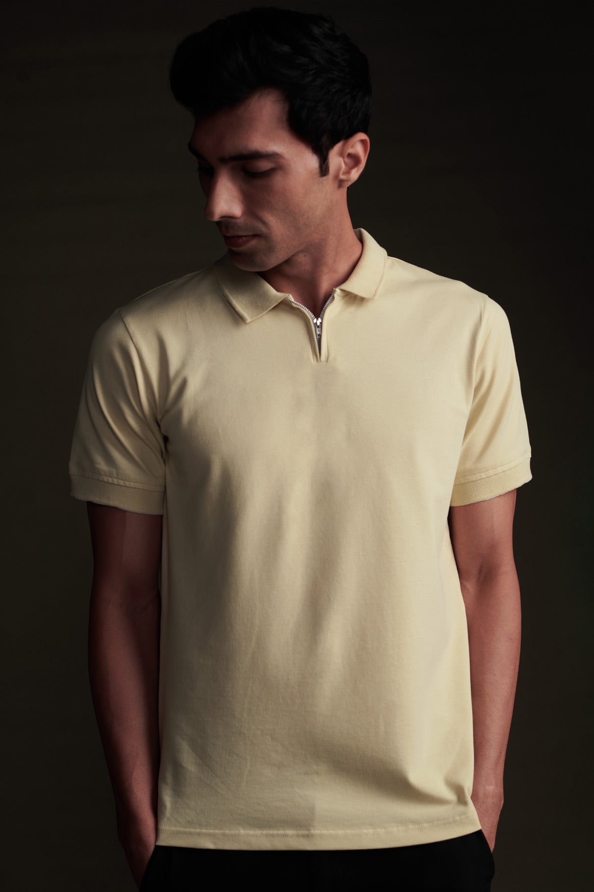 Mellow Yellow Polo Half Sleeve Beyours Essentials Private Limited