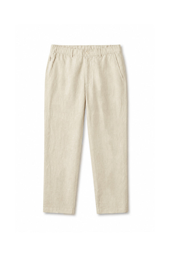 Natural Linen Blend Pant for men — ultra-lightweight