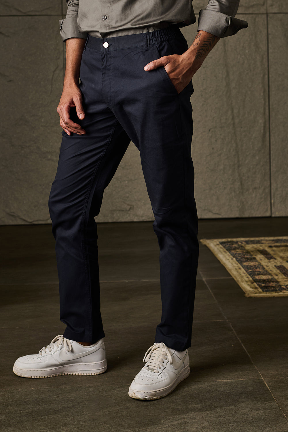 Hietsu Pant Navy