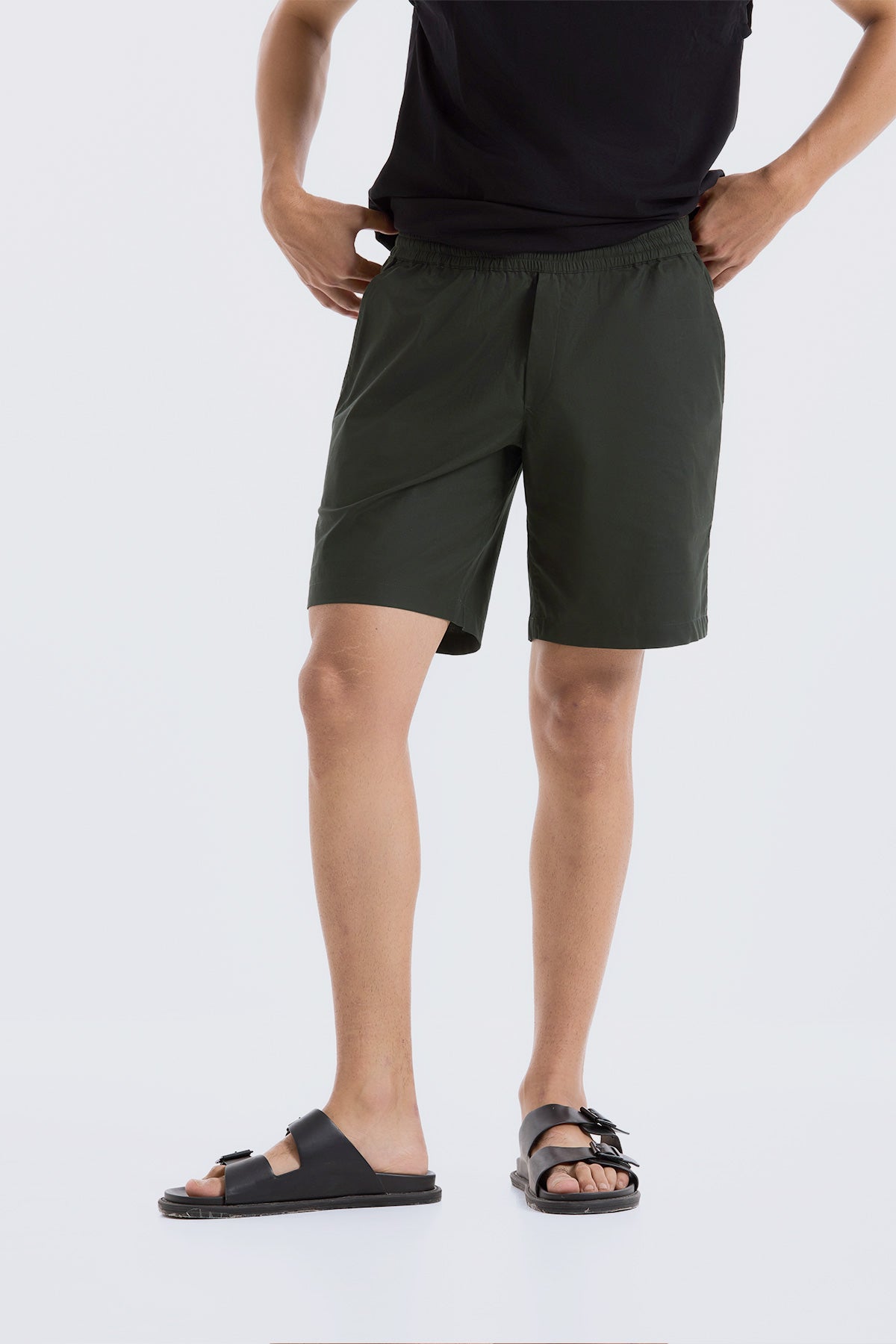 Air Olive Green Shorts