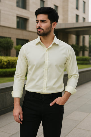 Pastel Green Texture Shirt