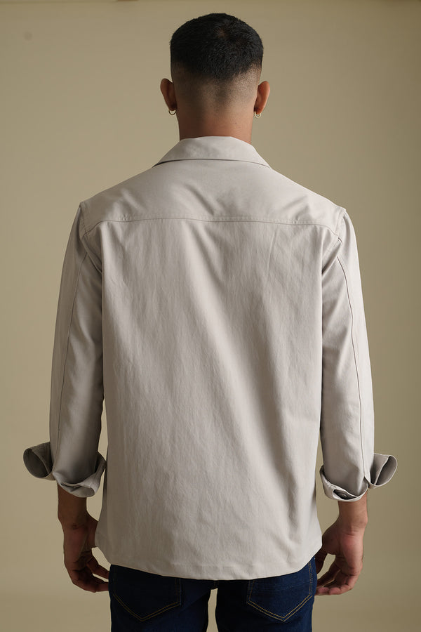 Platinum Utility Overshirt for men — relax fit to layer