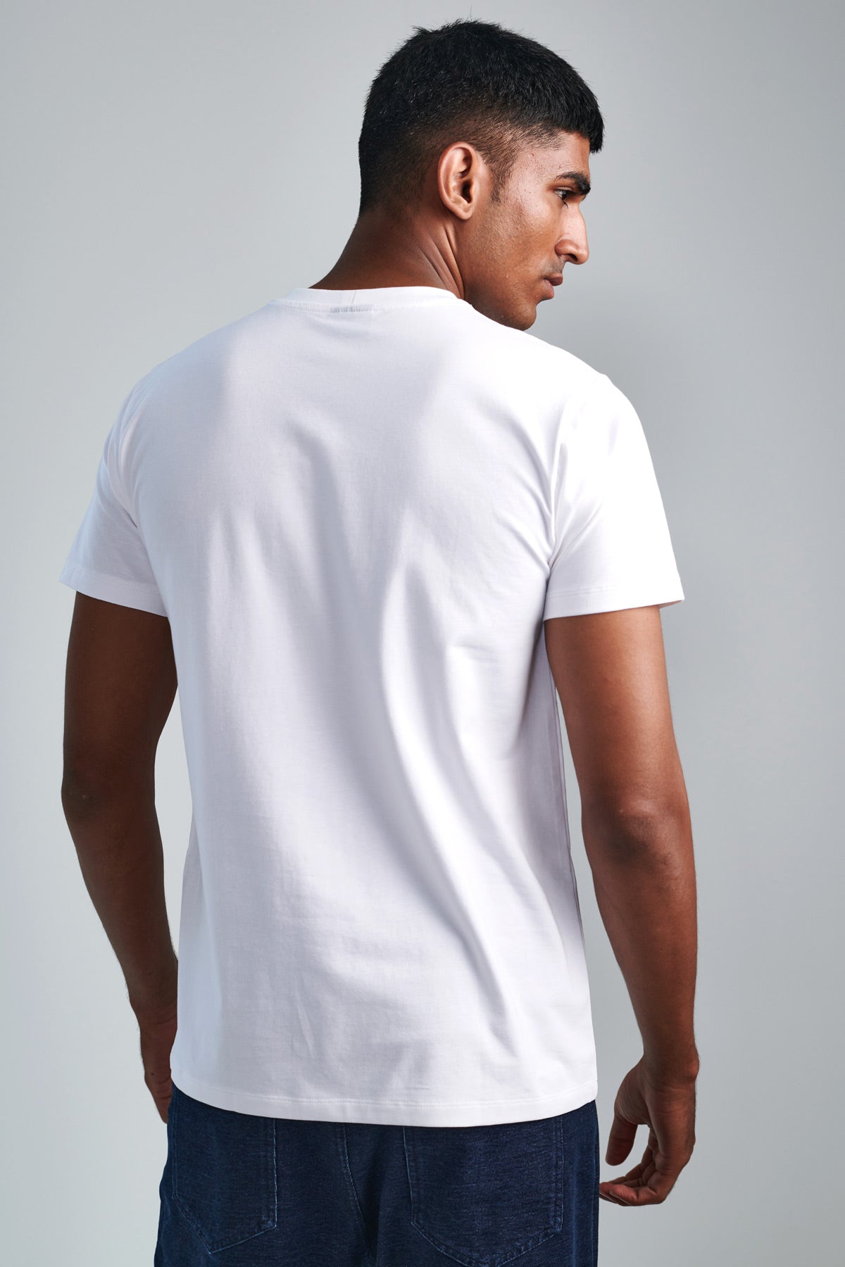 White Regular Core Tee Beyours Essentials Private Limited
