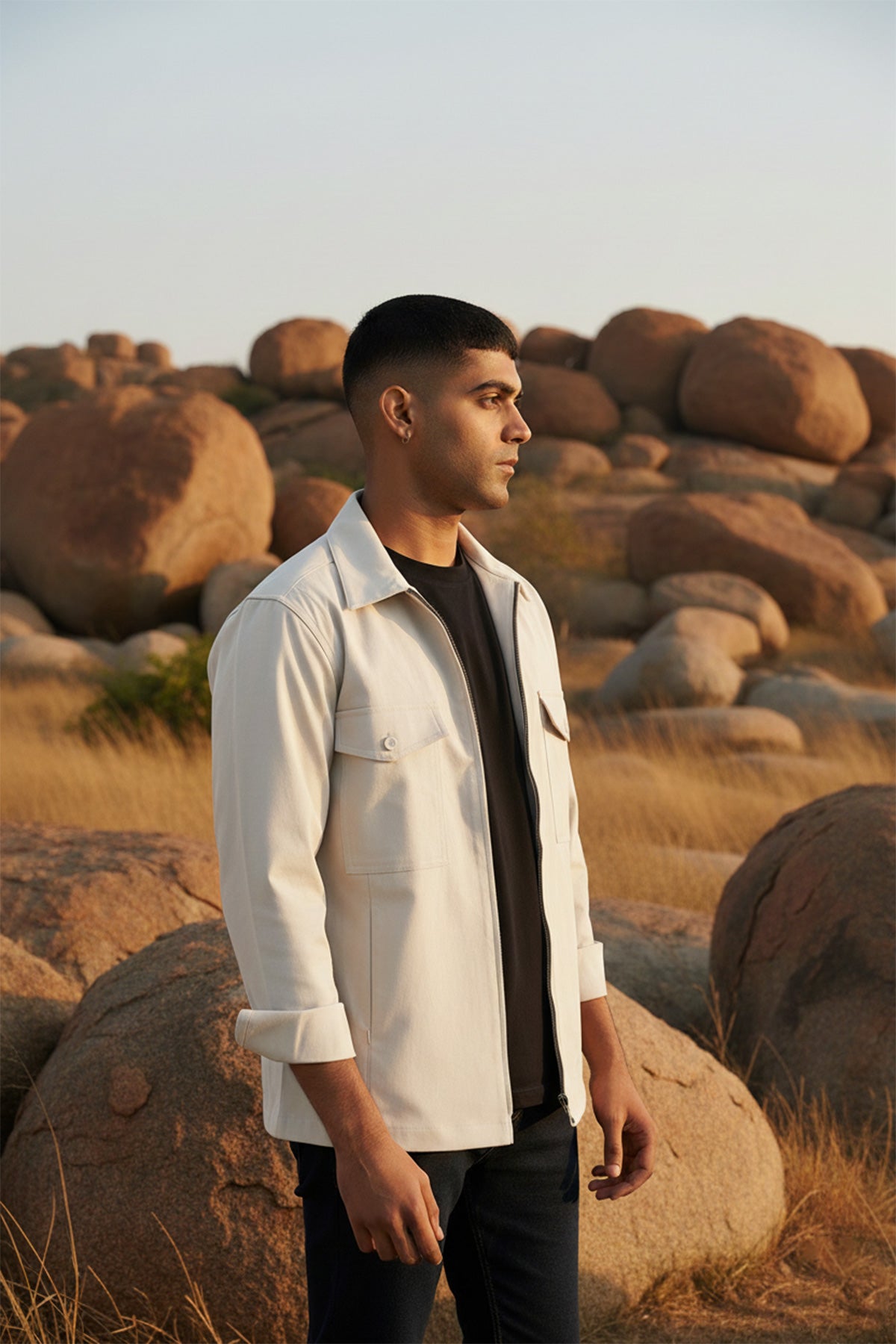 Bisque Utility Overshirt