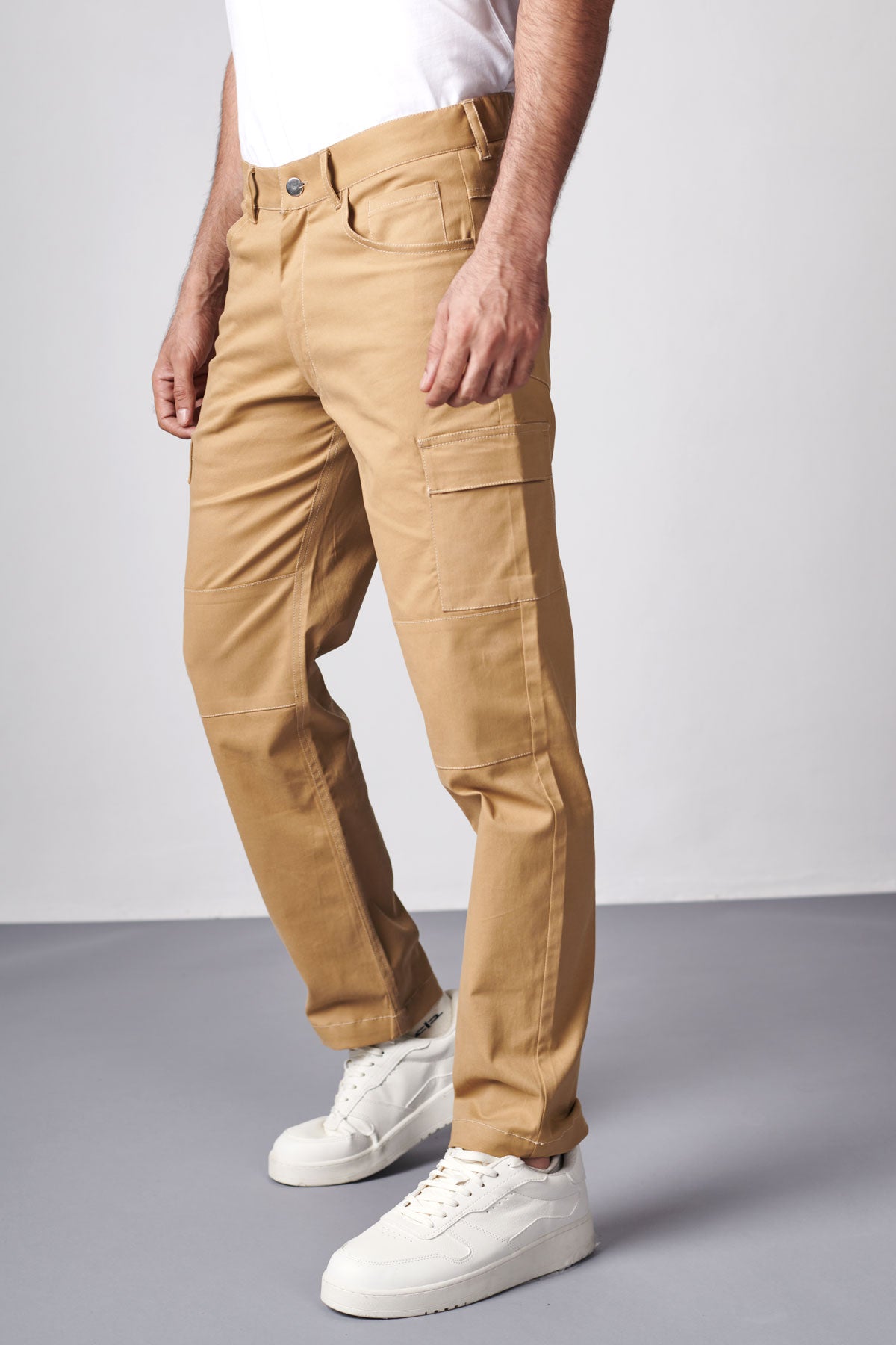 Wheat Beige Cargo Beyours Essentials Private Limited