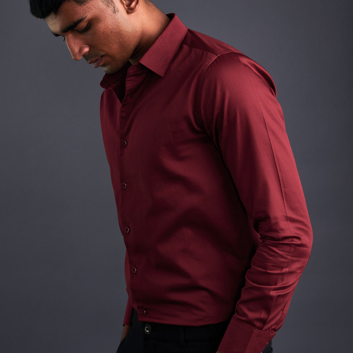 Buy Classic Wine Shirt For Men's Online Beyours