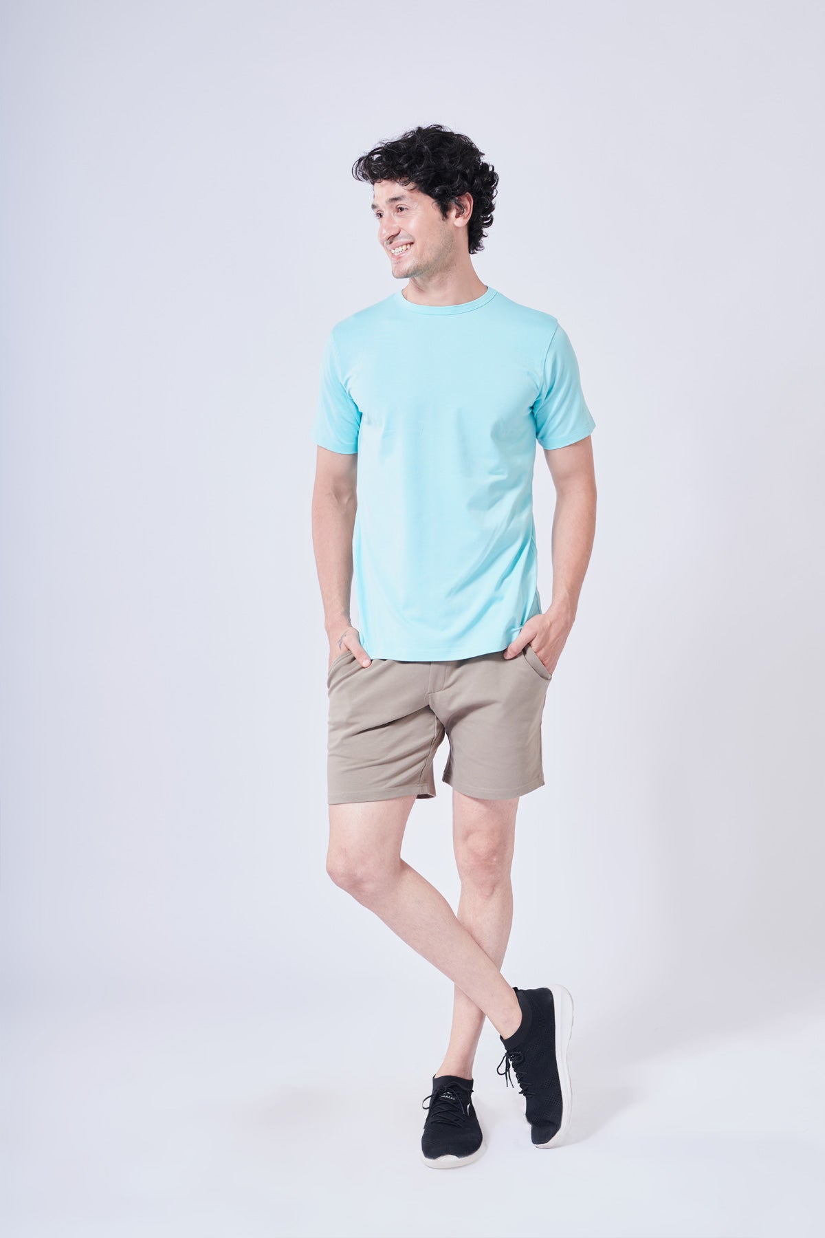 Easy Dusky Green Shorts Beyours