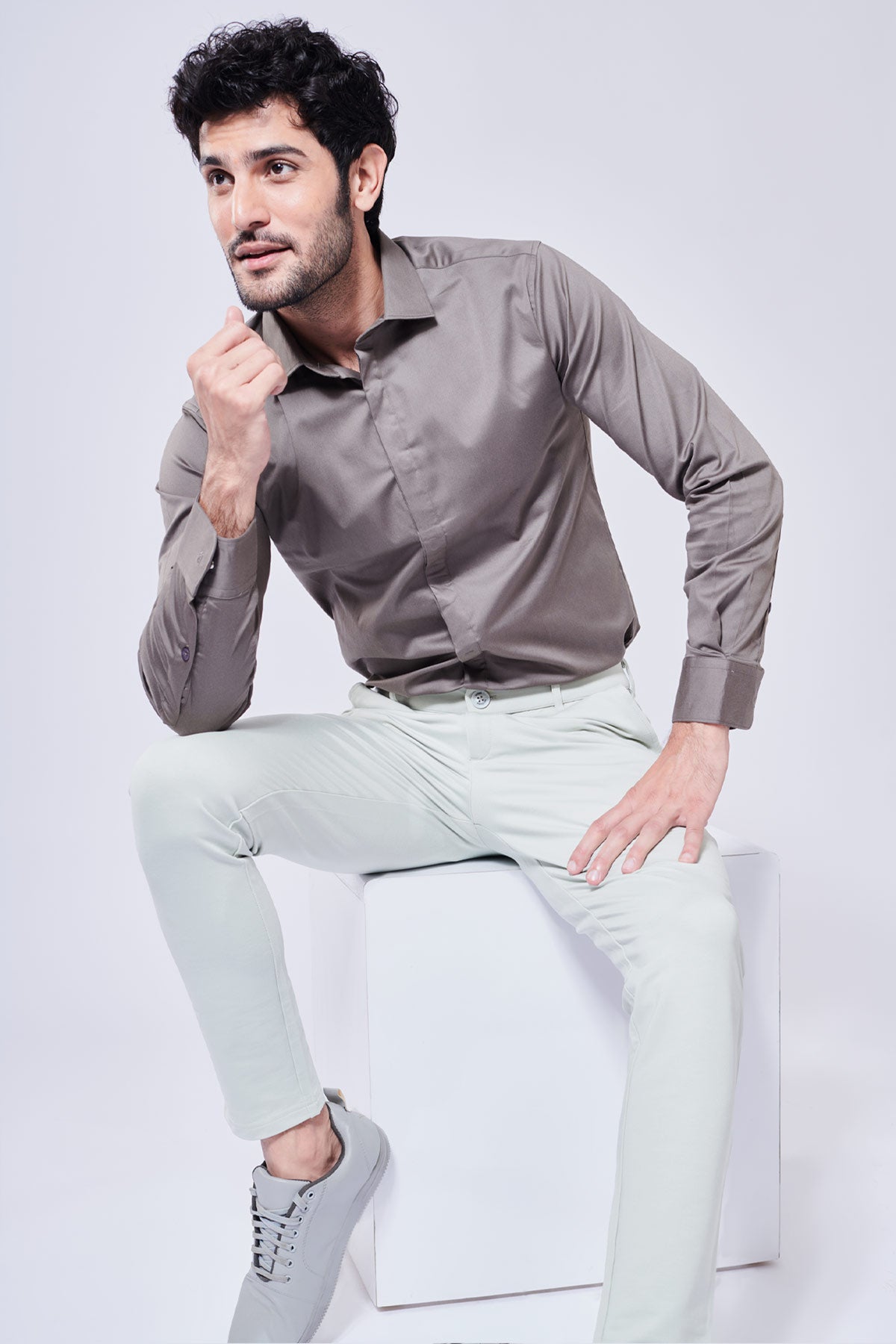 Buy German Grey Classic Shirt For Men  German Grey Shirt  Beyours